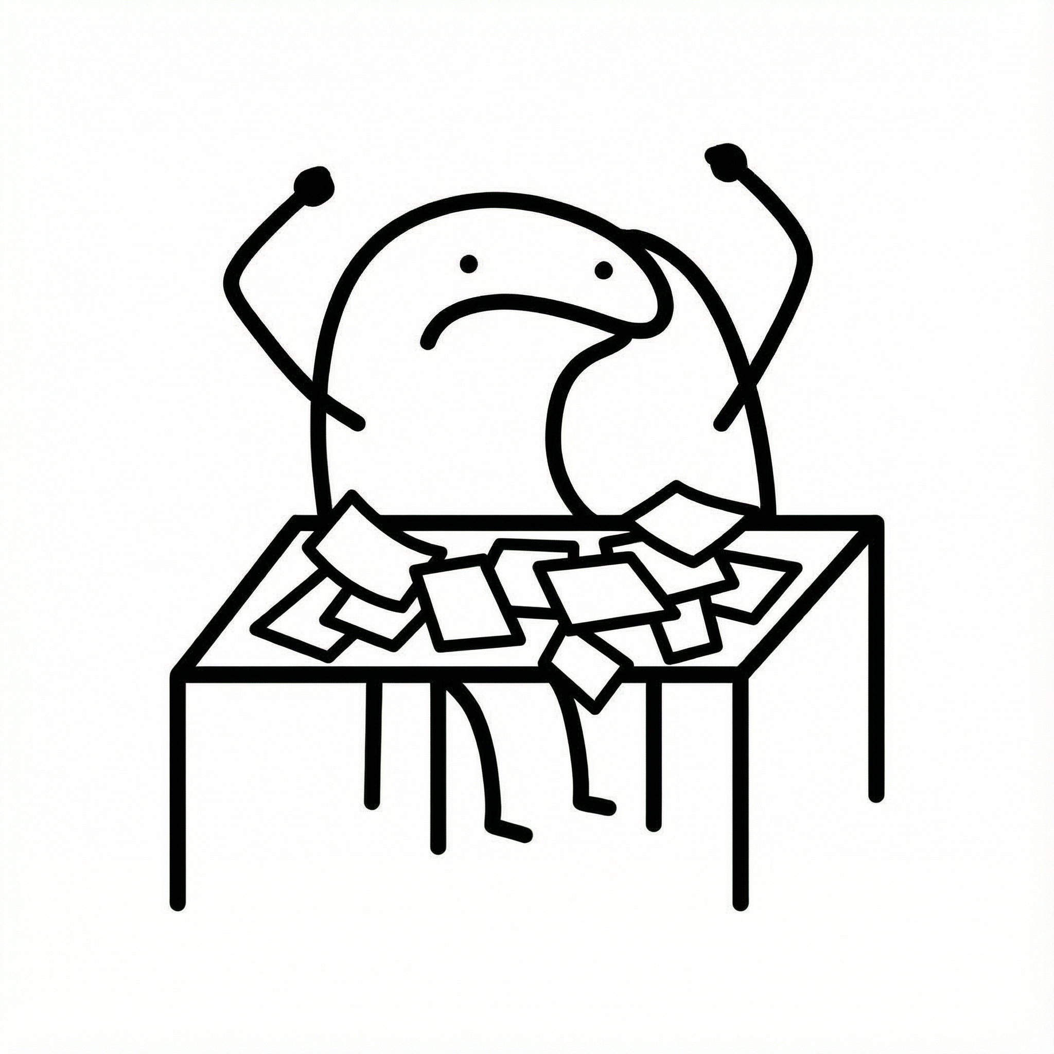 Atolillo con el dedo